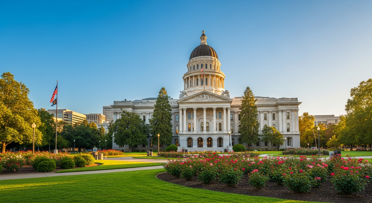 Sacramento California Capitol building
